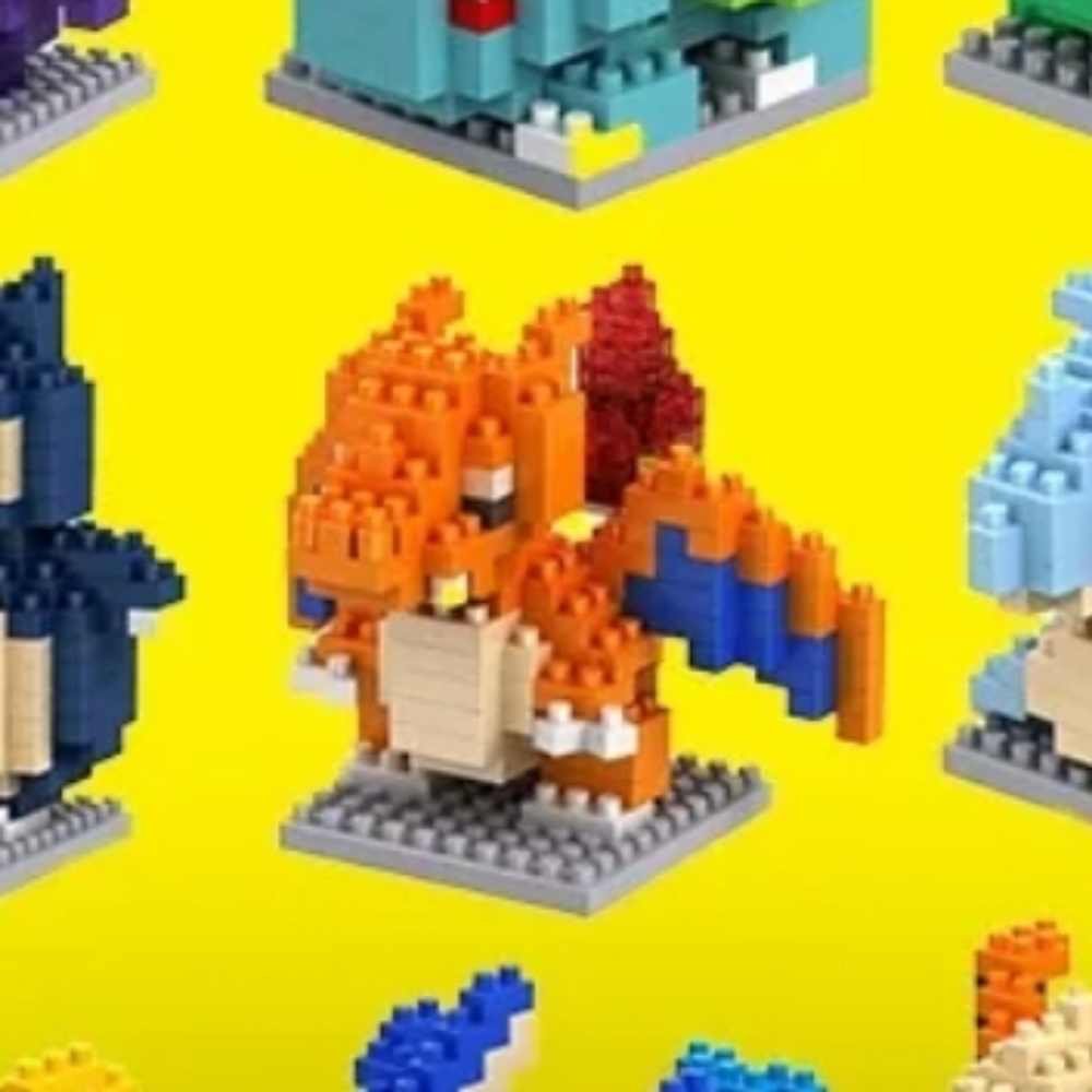 Charizard Interlock Building Bricks - Picture 4 of 5